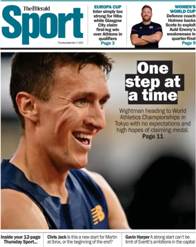 Cover of Herald Sport