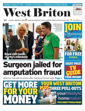 Cover of West Briton (Camborne, Redruth, Hayle)