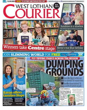 Cover of West Lothian Courier