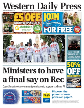 Cover of Western Daily Press