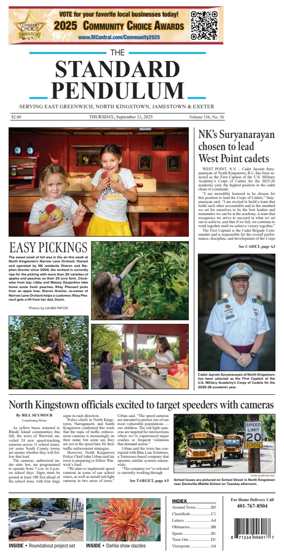 Cover of East Greenwich Pendulum