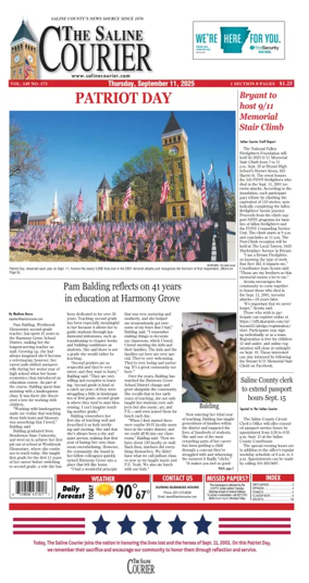 Cover of The Saline Courier