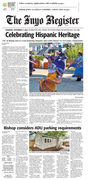 Cover of Inyo Register