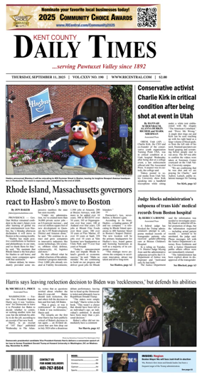 Cover of Kent County Daily Times