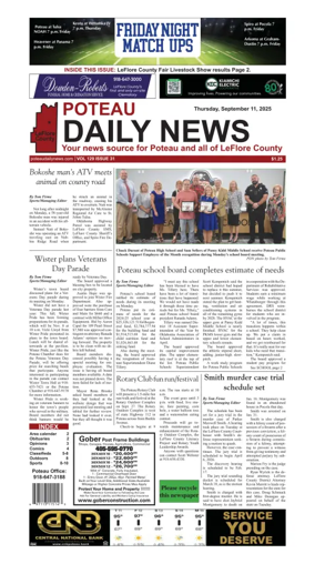 Cover of Poteau Daily News