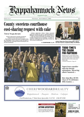 Cover of Rappahannock News