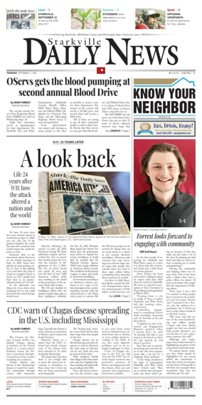 Cover of Starkville Daily News