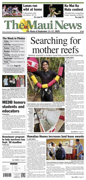 Cover of The Maui News