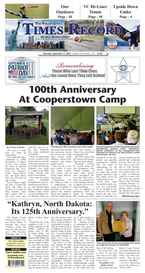 Cover of Valley City Times-Record