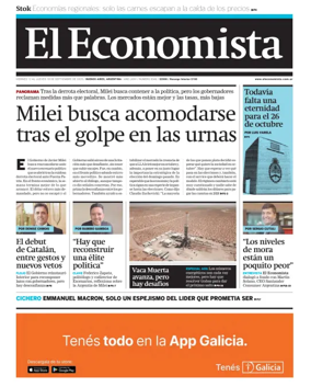 Cover of El Economista (Argentina)