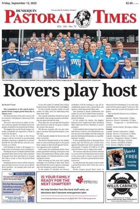 Cover of Deniliquin Pastoral Times