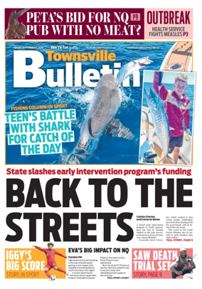 Cover of Townsville Bulletin