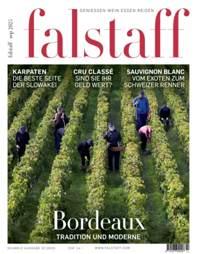 Cover of Falstaff Magazin (Schweiz)