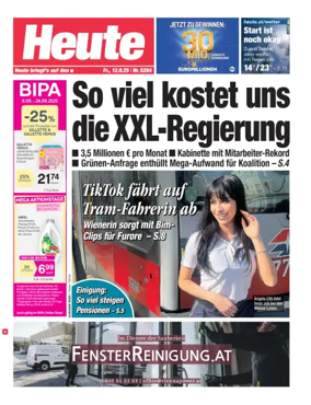 Cover of Heute - Wien Ausgabe