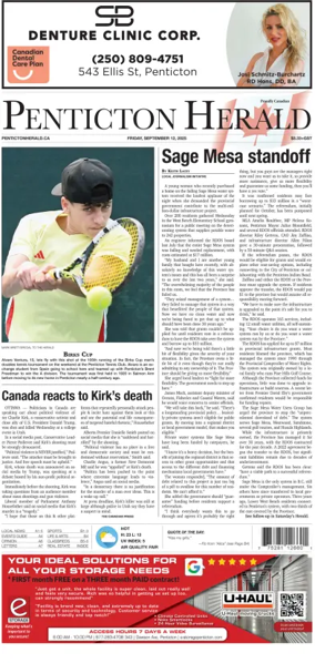 Cover of Penticton Herald