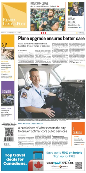 Cover of Regina Leader-Post