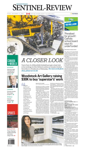 Cover of Sentinel-Review (Woodstock)