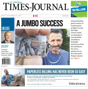 Cover of St. Thomas Times-Journal