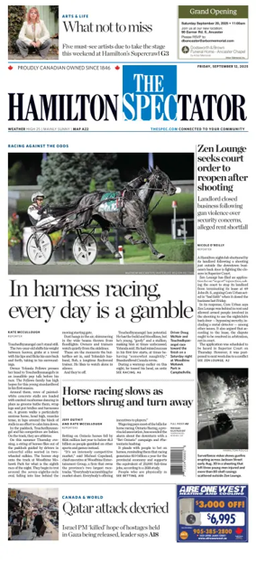 Cover of The Hamilton Spectator