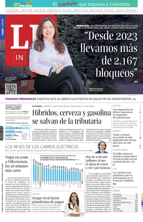 Cover of La Republica (Colombia)