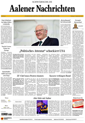 Cover of Aalener Nachrichten