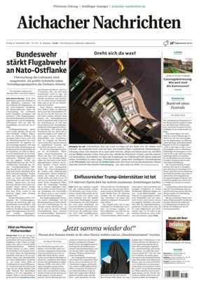 Cover of Aichacher Nachrichten