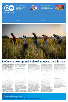 Cover of Deutsche Welle (French Edition)