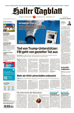 Cover of Haller Tagblatt