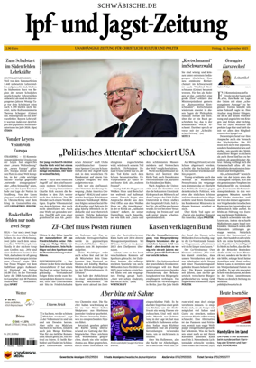 Cover of Ipf- und Jagst-Zeitung