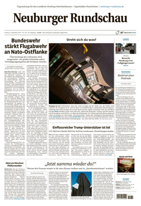 Cover of Neuburger Rundschau