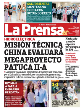 Cover of Diario La Prensa