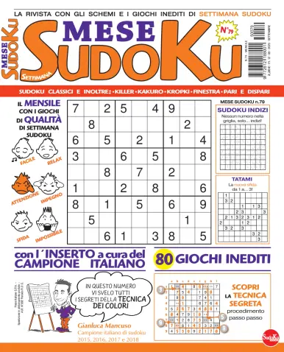 Cover of Settimana Sudoku Mese