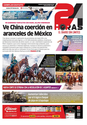 Cover of 24 Horas - El diario sin limites