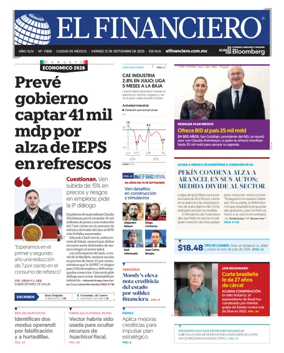 Cover of El Financiero