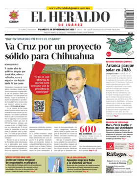 Cover of El Heraldo de Juarez