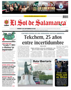 Cover of El Sol de Salamanca