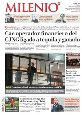 Cover of Milenio Jalisco