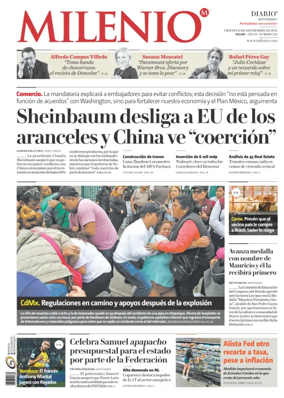 Cover of Milenio Monterrey