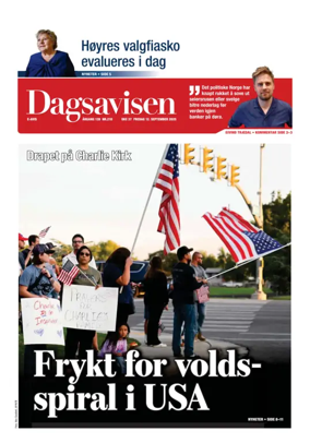 Cover of Dagsavisen