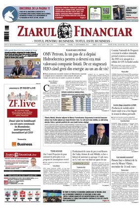 Cover of Ziarul Financiar