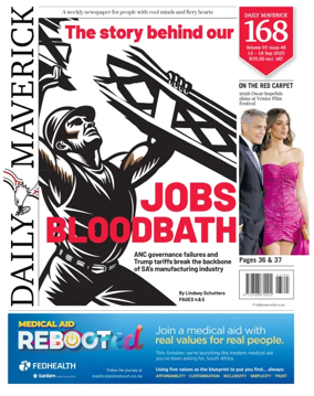 Cover of Daily Maverick