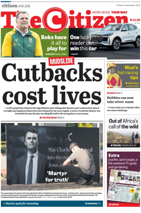 Cover of The Citizen (Gauteng)