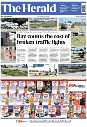 Cover of The Herald (South Africa)