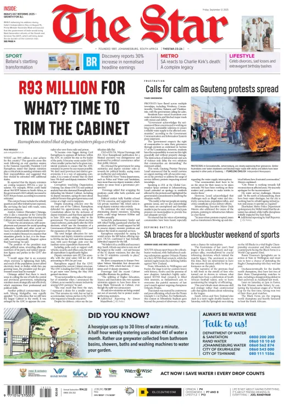 Cover of The Star Late Edition