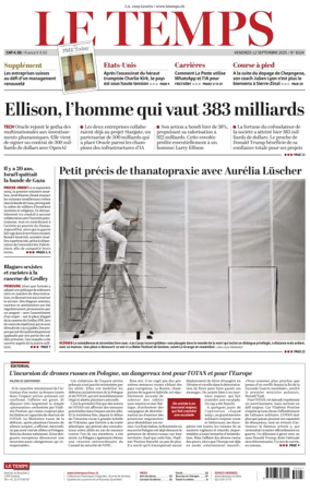 Cover of Le Temps