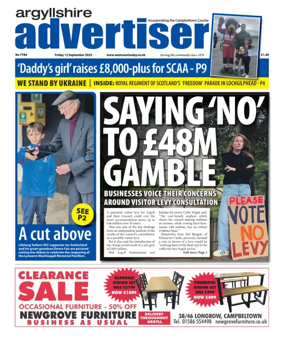 Cover of Argyllshire Advertiser