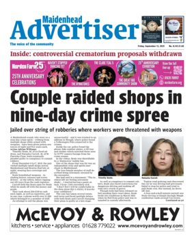 Cover of Maidenhead Advertiser