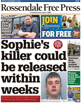 Cover of Rossendale Free Press