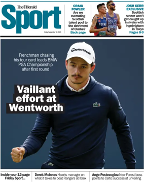 Cover of Herald Sport