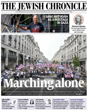 Cover of The Jewish Chronicle